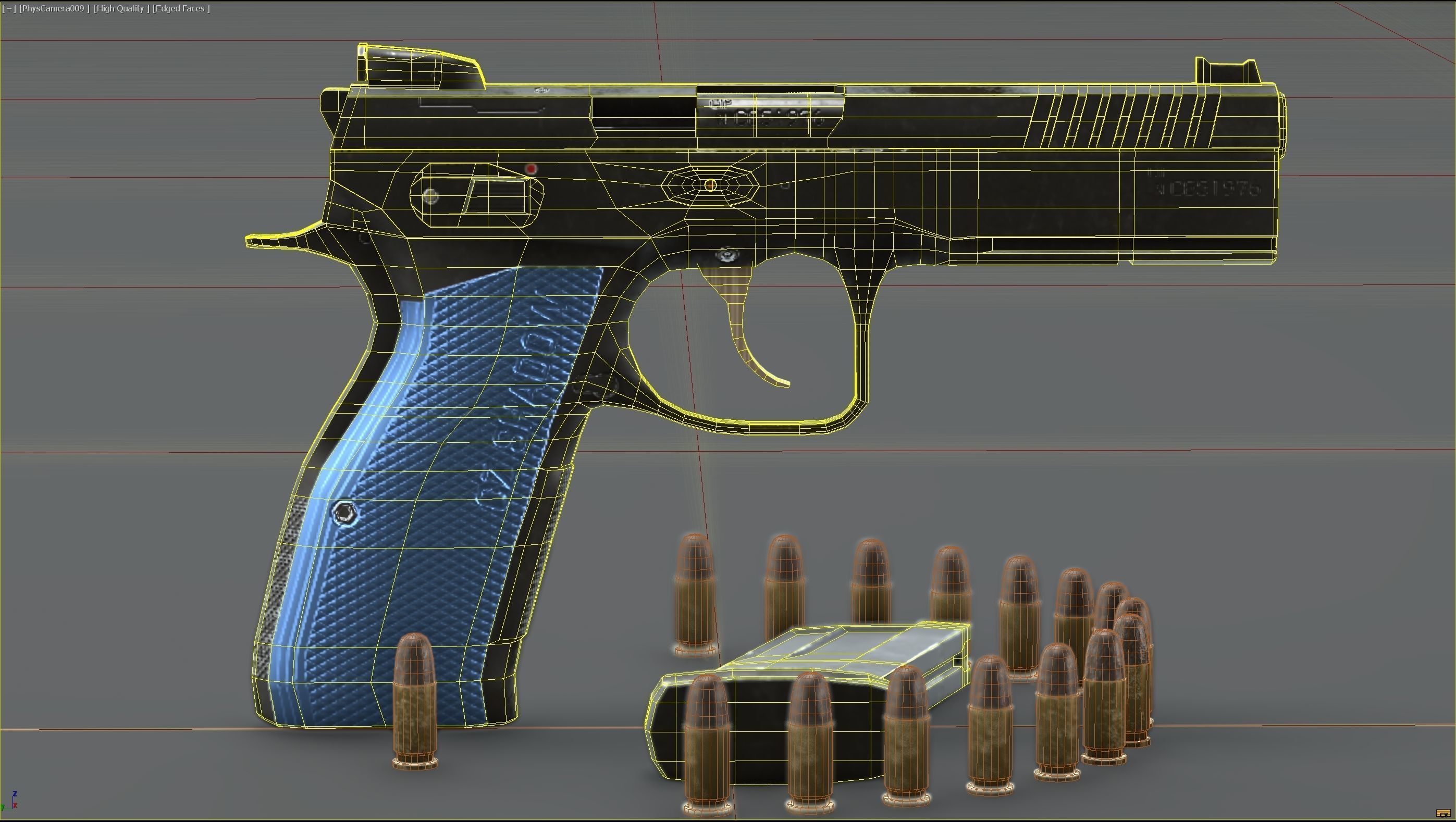 Shadow CZ 2 Low-poly 3D model_25