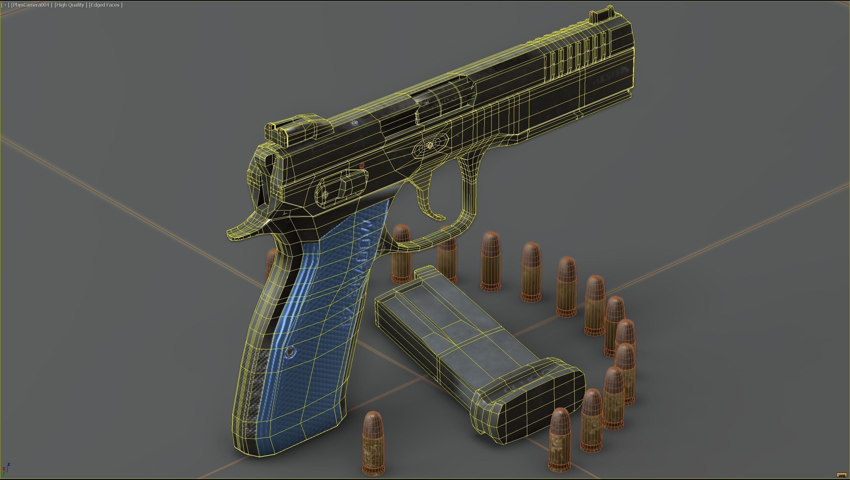 Shadow CZ 2 Low-poly 3D model_12