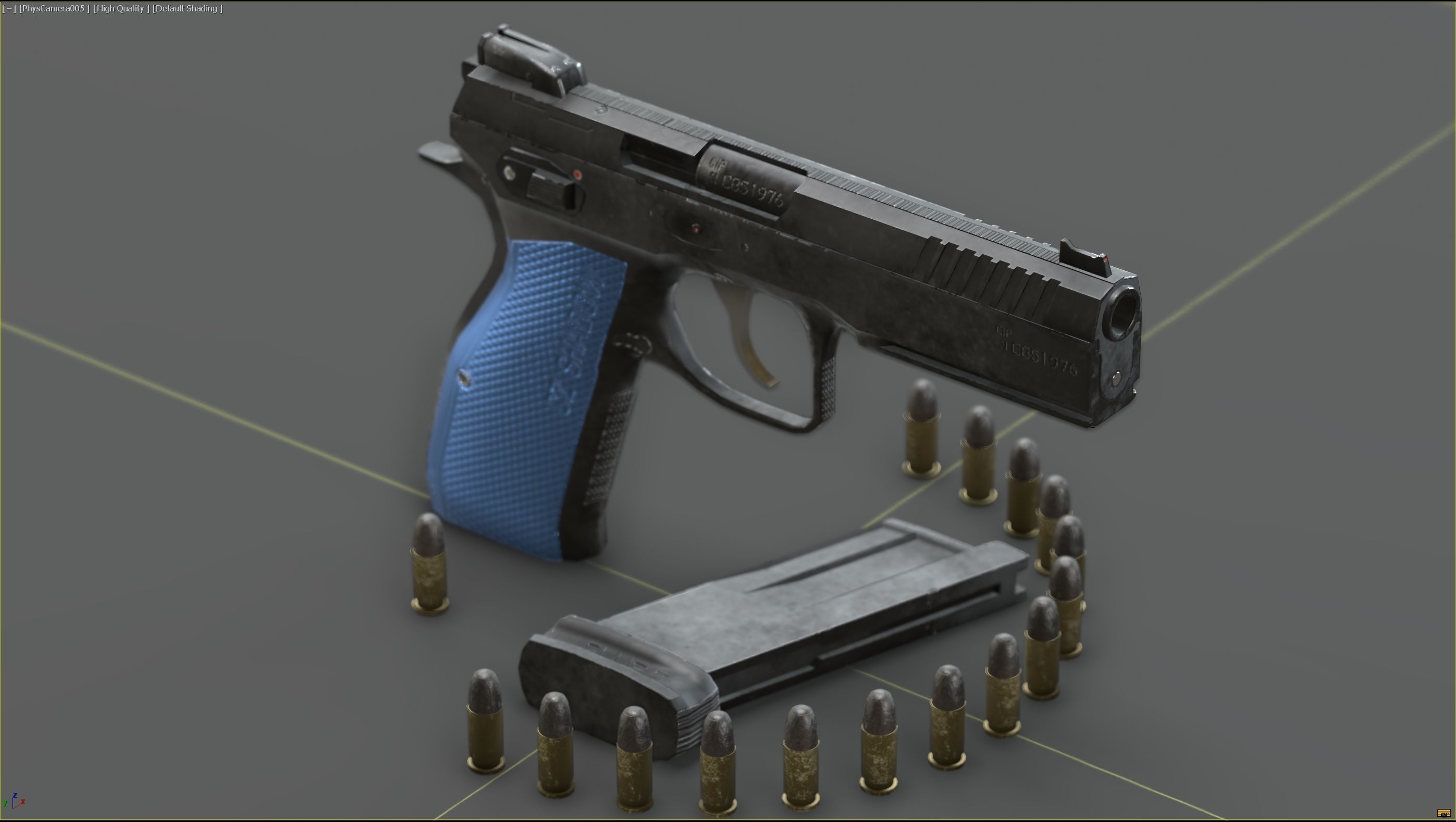 Shadow CZ 2 Low-poly 3D model_15