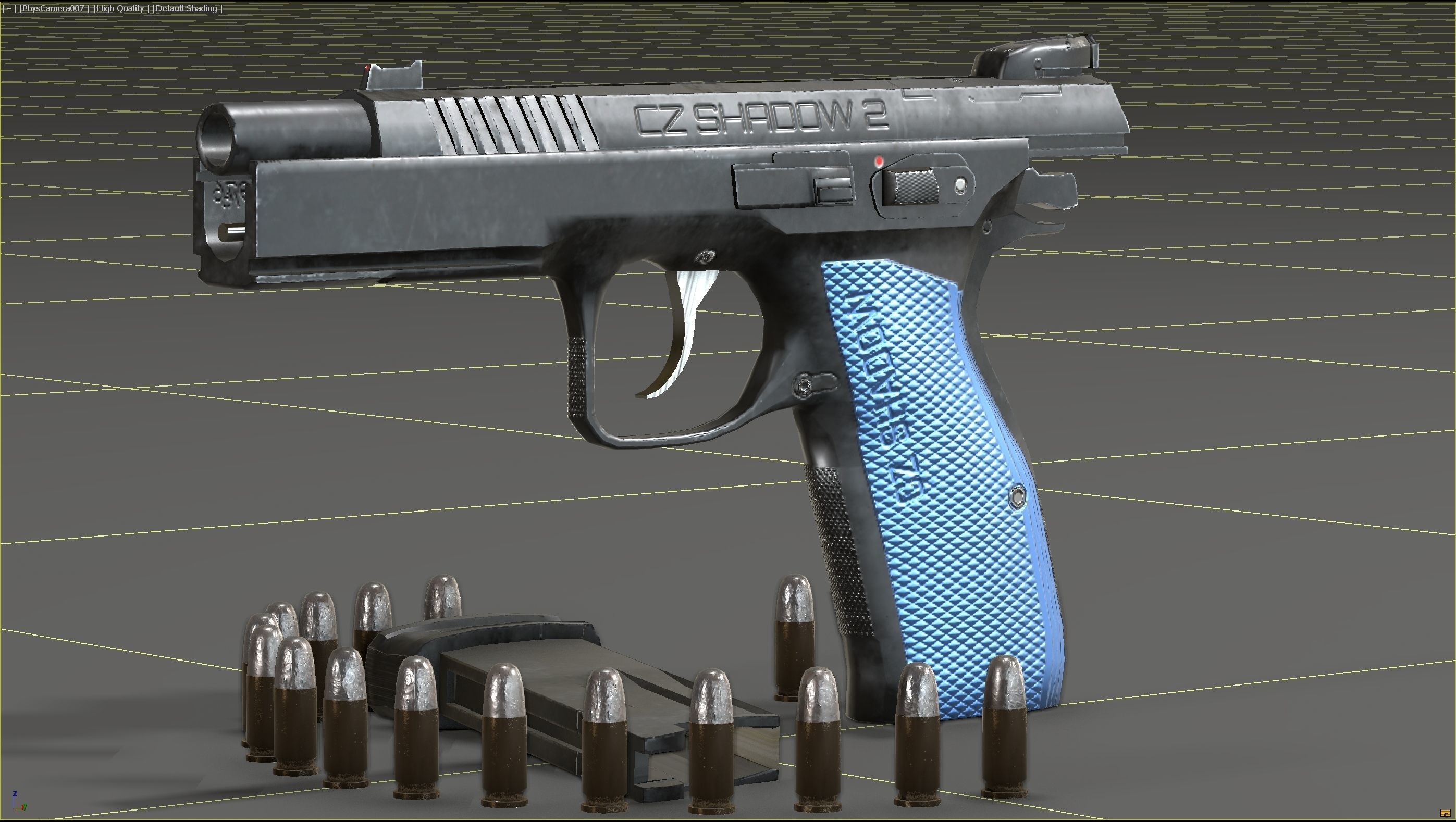 Shadow CZ 2 Low-poly 3D model_21
