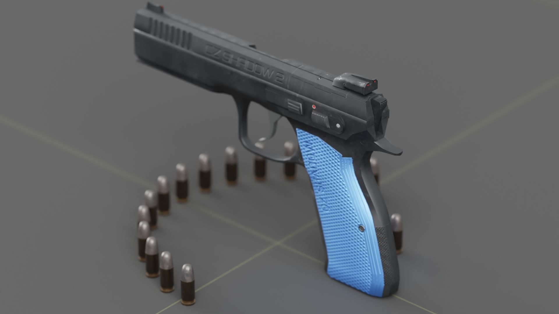 Shadow CZ 2 Low-poly 3D model_6