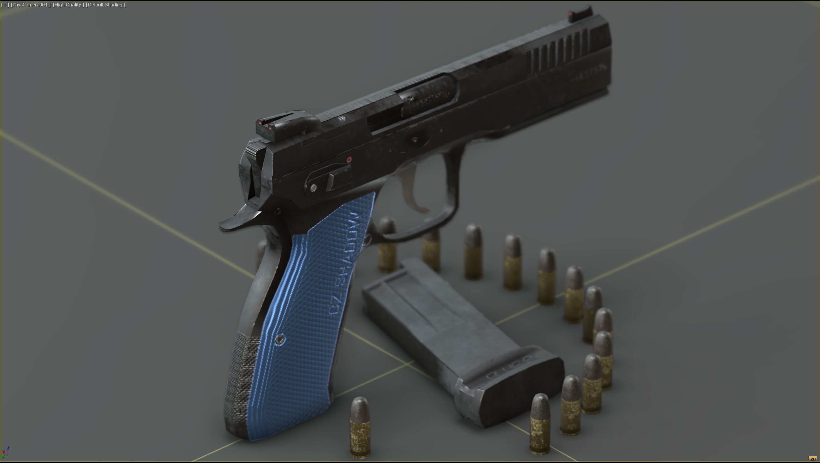 Shadow CZ 2 Low-poly 3D model_11