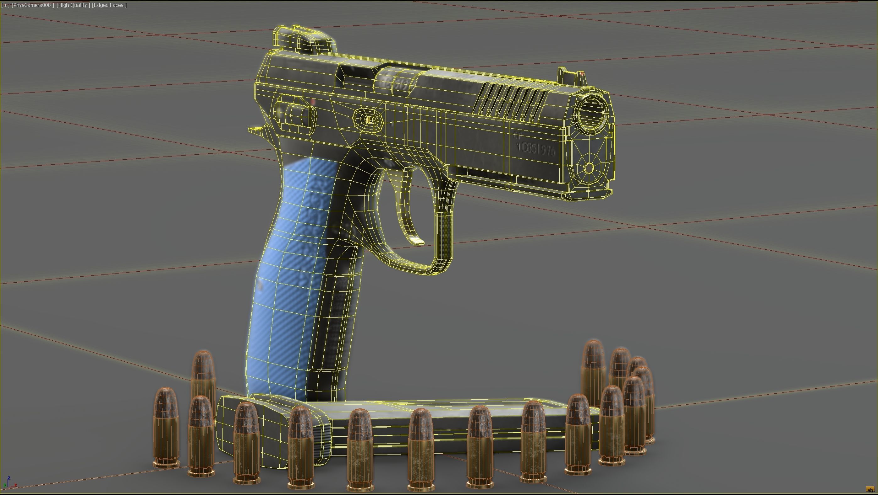 Shadow CZ 2 Low-poly 3D model_23