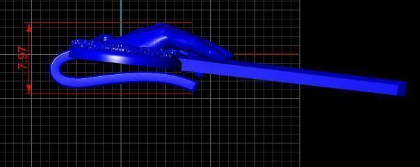 Hand of the Queen Pin 3D print model_8