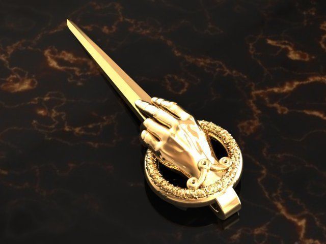 Hand of the Queen Pin 3D print model_1