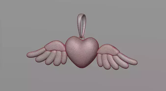 Heart pendant 3