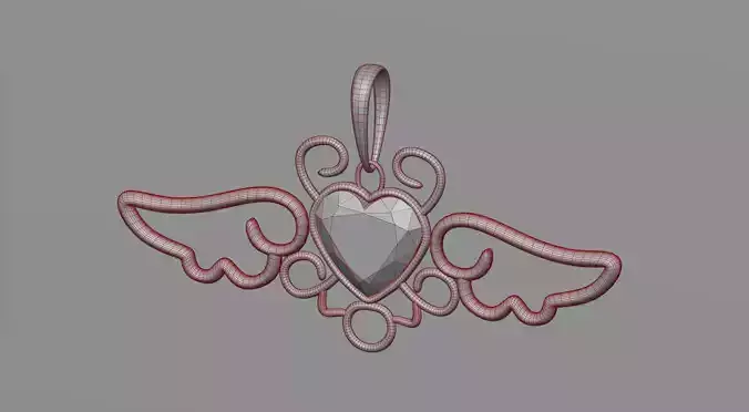 Wings pendant