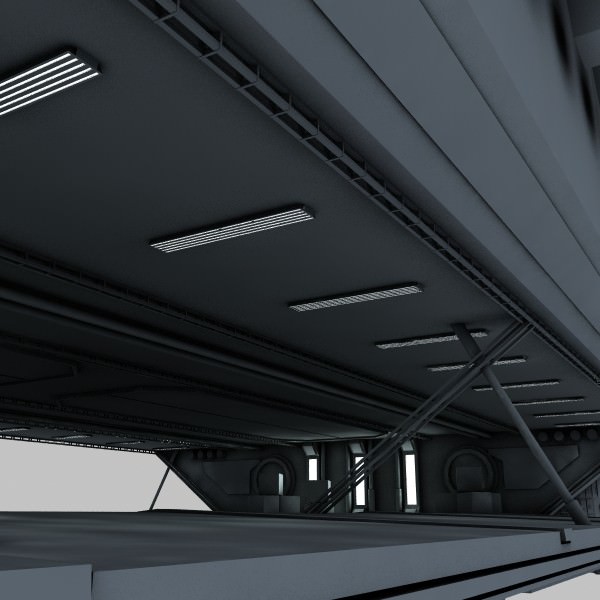 Light Cruiser - Preacher class 3D model_15