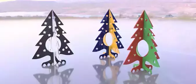 Arbolito de Navidad 3D print model