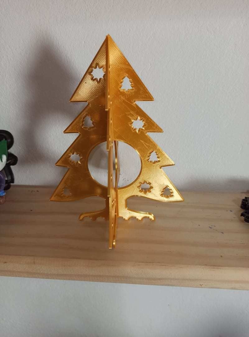 Arbolito de Navidad 3D print model_3