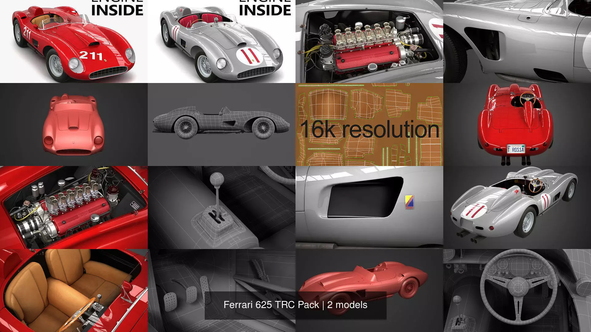 Ferrari 625 TRC Pack Bundle Collection _3