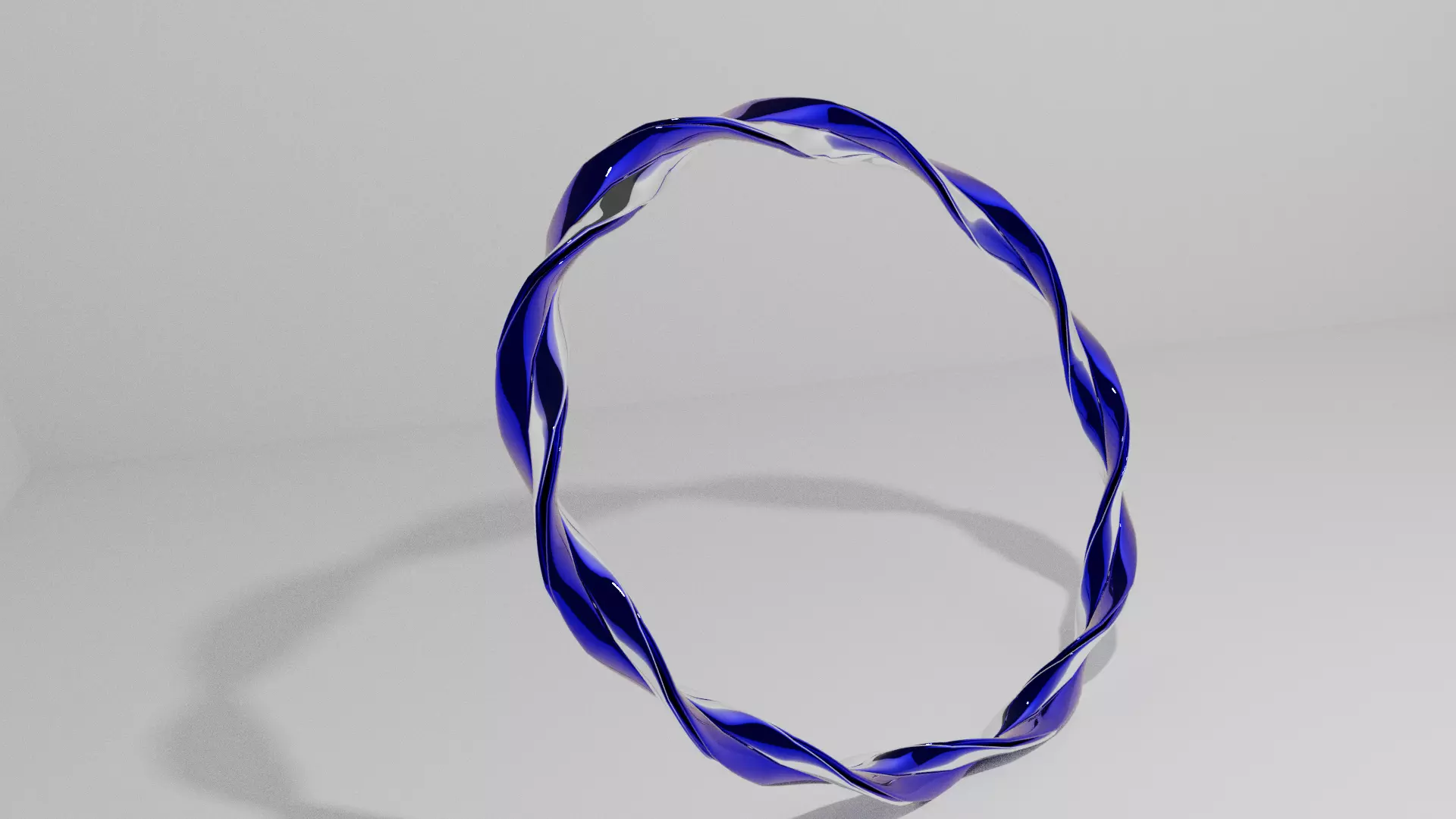 Blue ring type 3 3D model_0