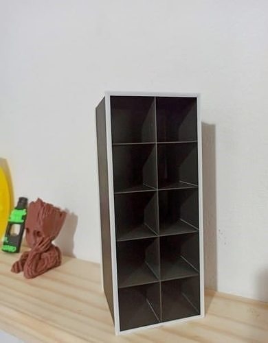 Organizador storage box on shelf Free 3D print model