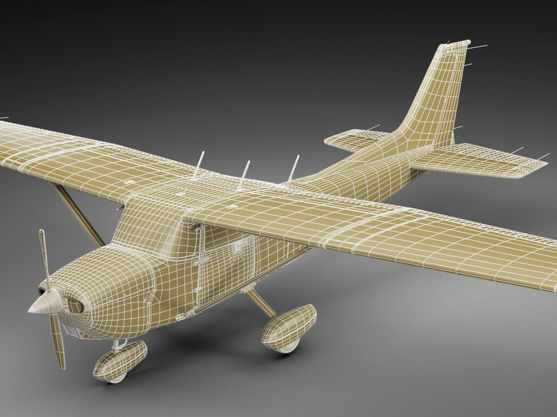 Cessna 172 Skyhawk 3D model_17