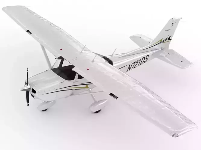 Cessna 172 Skyhawk 3D model
