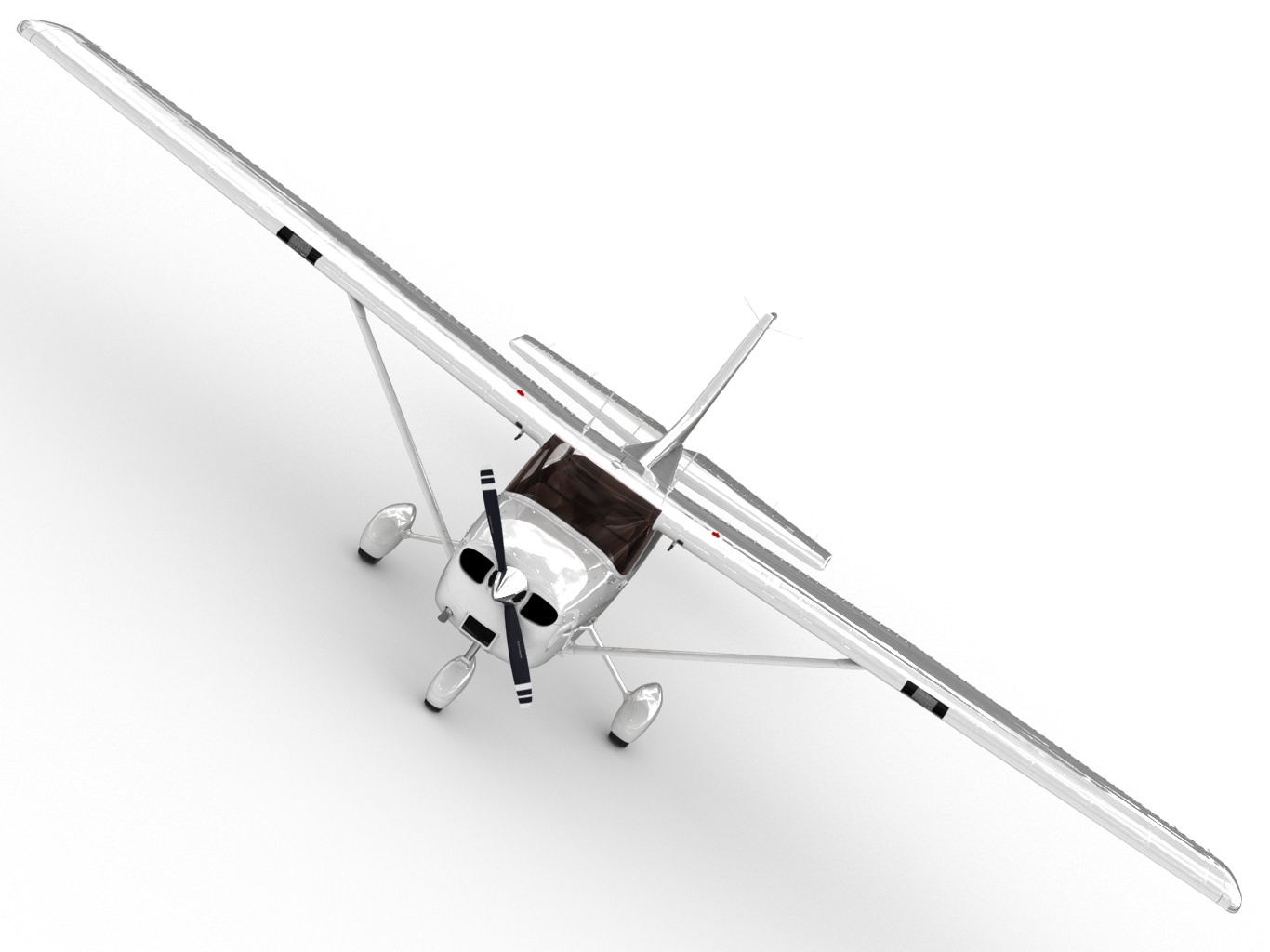 Cessna 172 Skyhawk 3D model_7