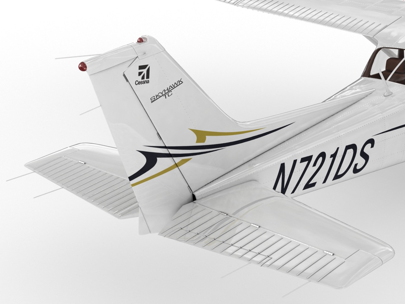 Cessna 172 Skyhawk 3D model_6