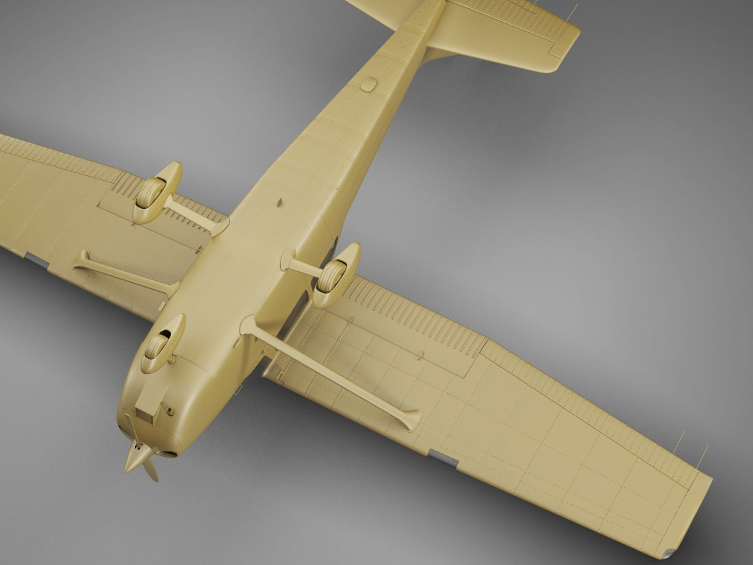 Cessna 172 Skyhawk 3D model_15
