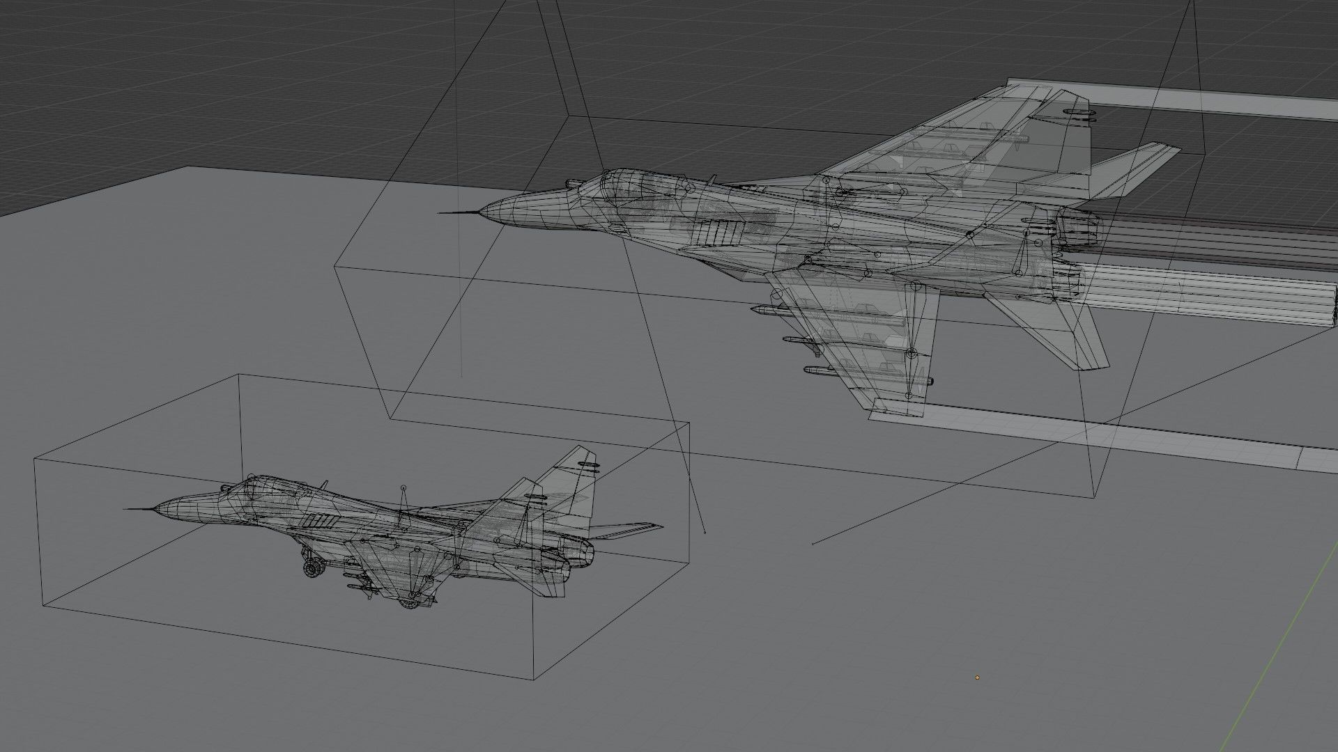 MIG-29 Fulcrum Ghost of Kyiv Low-poly 3D model_17