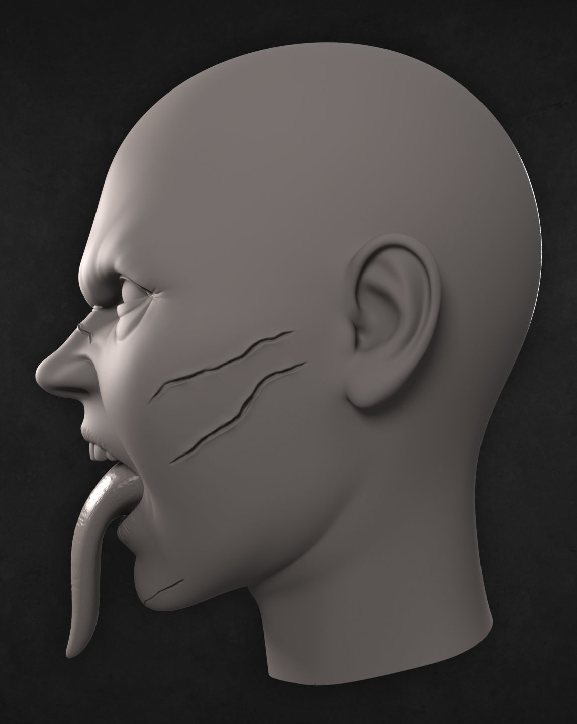 Regan MacNeil from the Exorcist 3D print model_4