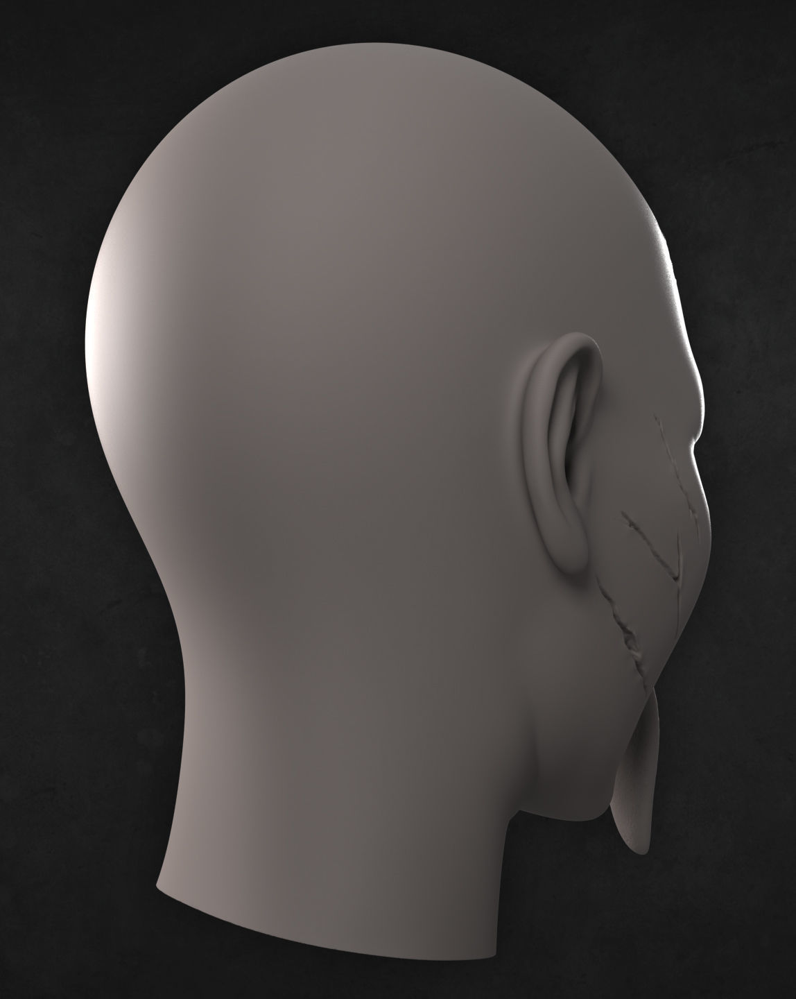 Regan MacNeil from the Exorcist 3D print model_2