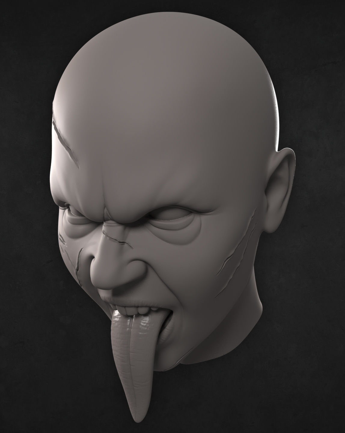 Regan MacNeil from the Exorcist 3D print model_5