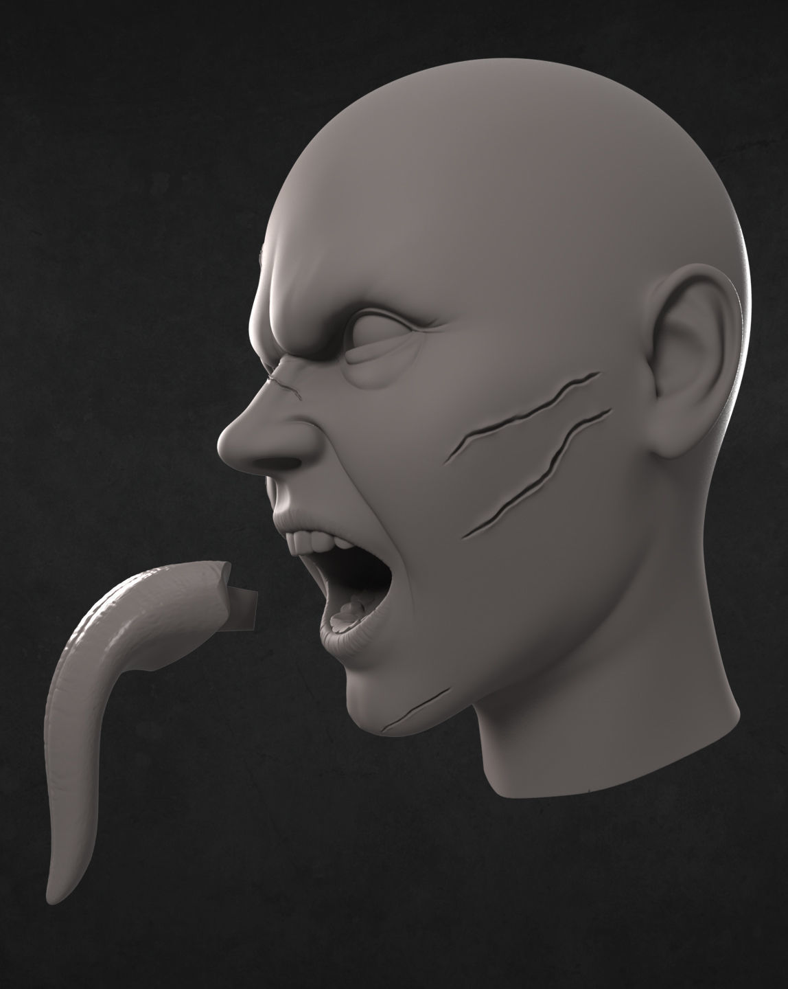 Regan MacNeil from the Exorcist 3D print model_6