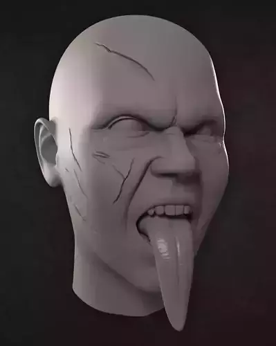 Regan MacNeil from the Exorcist 3D print model