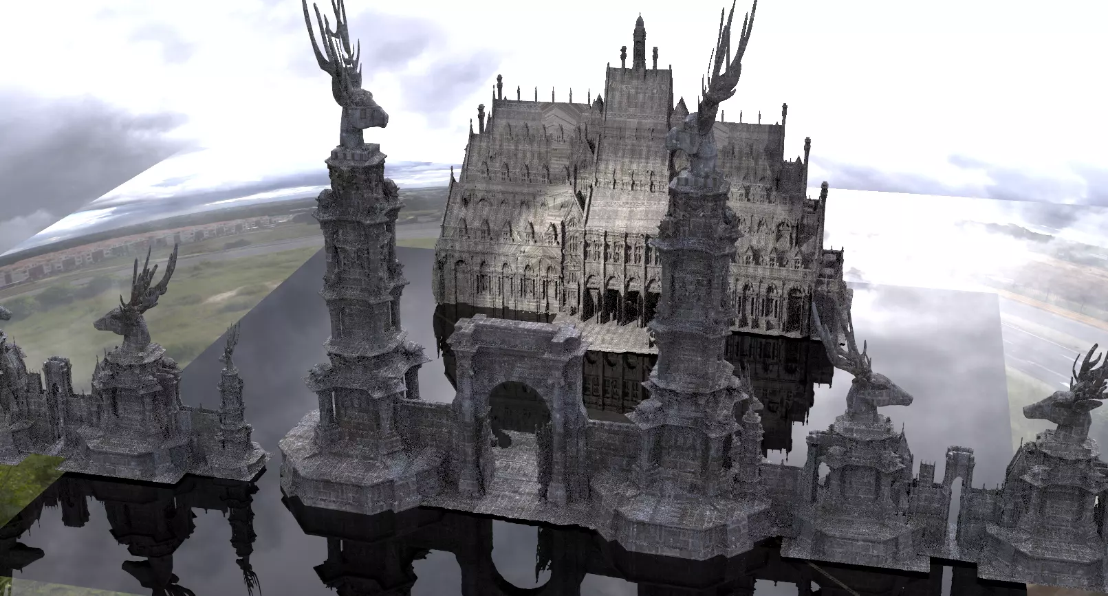 Reindeer Mansion collection  3D model_0