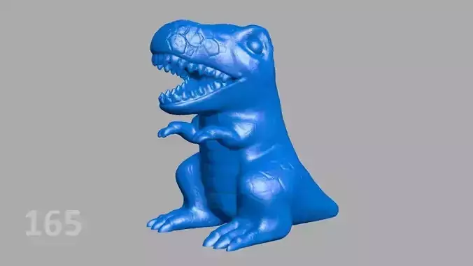 P165-Trex t - rex figurine