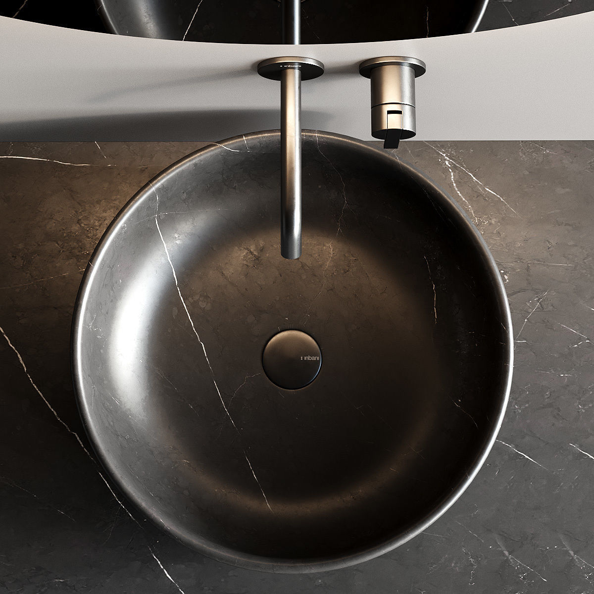 Inbani Grate 02 Vanity Unit Set 4 3D model_2