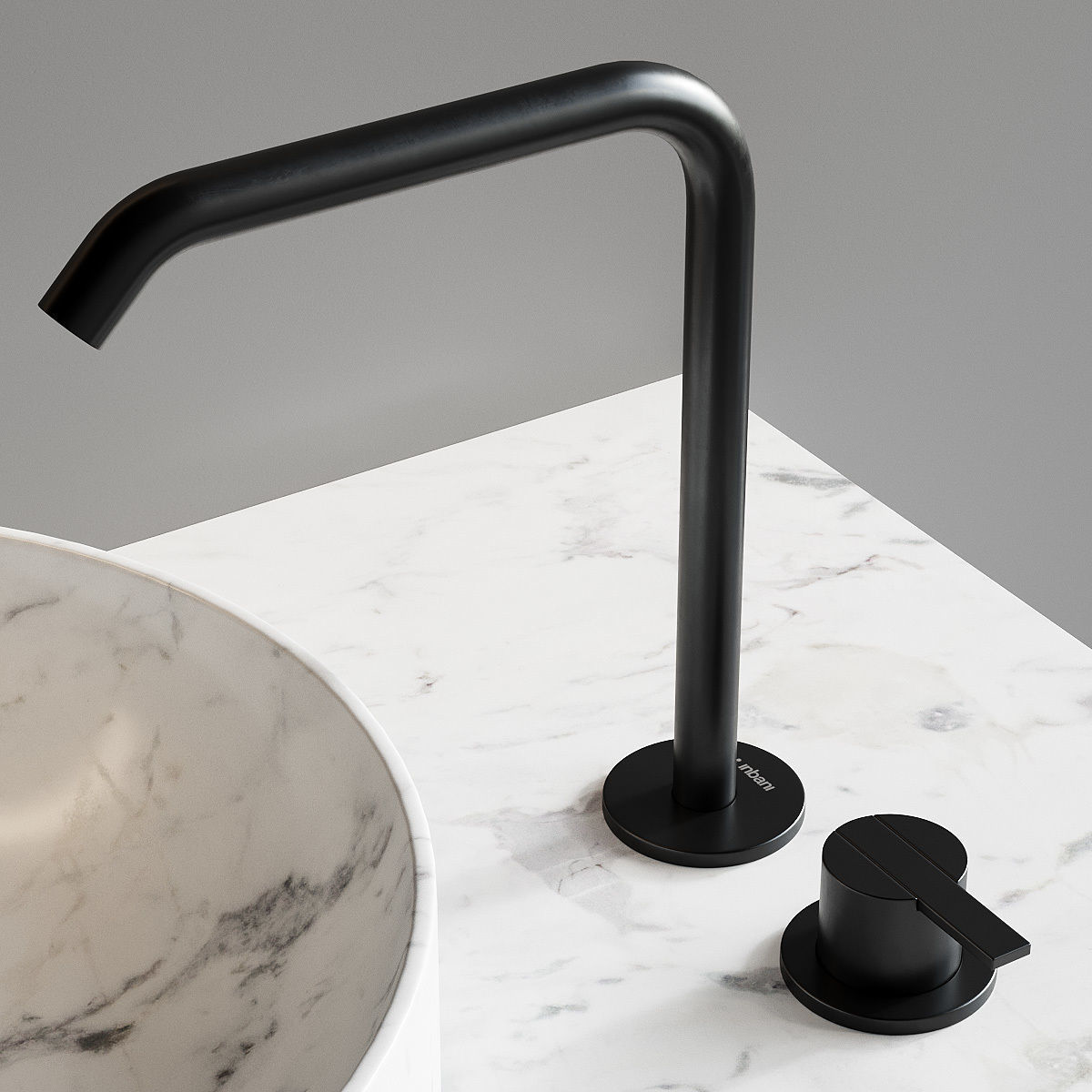 Inbani Grate 02 Vanity Unit Set 5 3D model_3