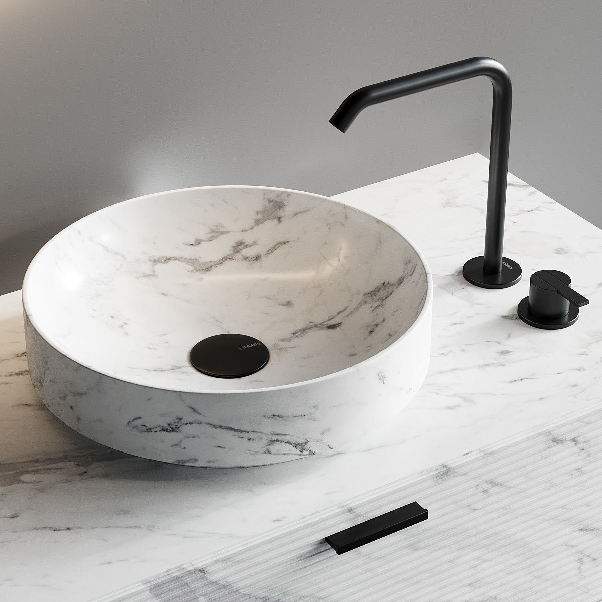 Inbani Grate 02 Vanity Unit Set 5 3D model_1