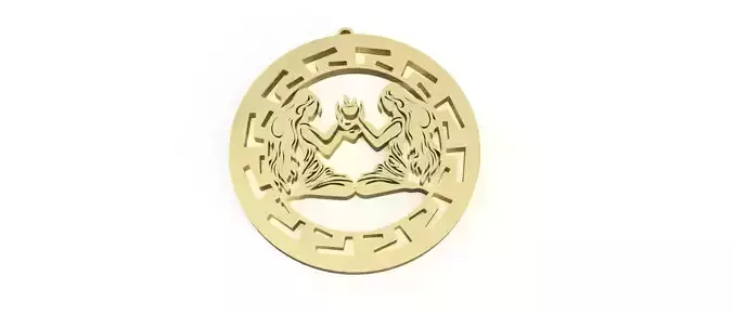 Llavero Geminis 3D print model