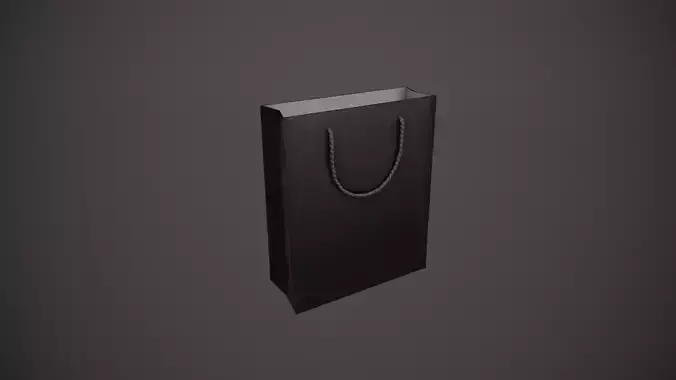 Black Gift Bag