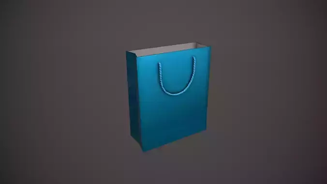 Blue Gift Bag