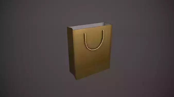 Gold Gift Bag