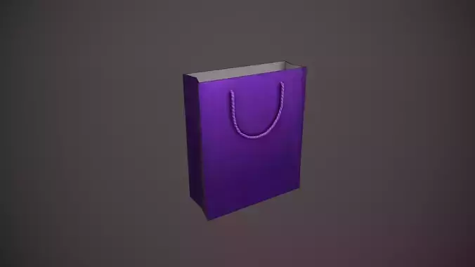 Purple Gift Bag