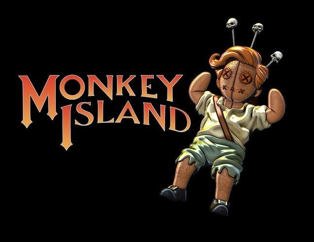 Voodoo  Doll Monkey Island 3D print model