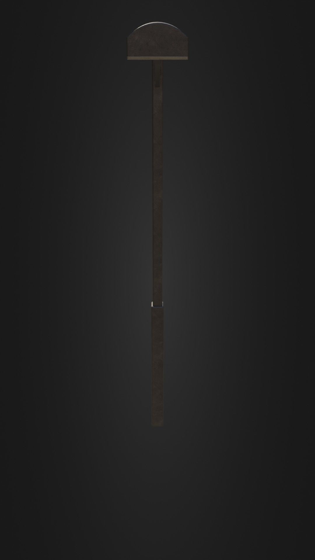 Old Japanese Street Light 07 Low-poly 3D model_41