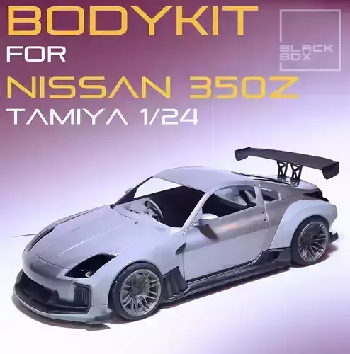 BODYKIT For 350Z Tamiya 1-24th MODELKIT 3D print model