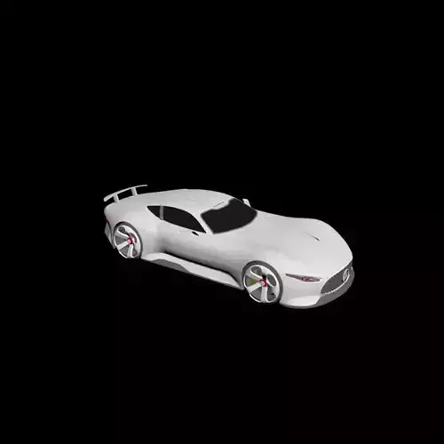 Mercedes Benz concept car 3D model