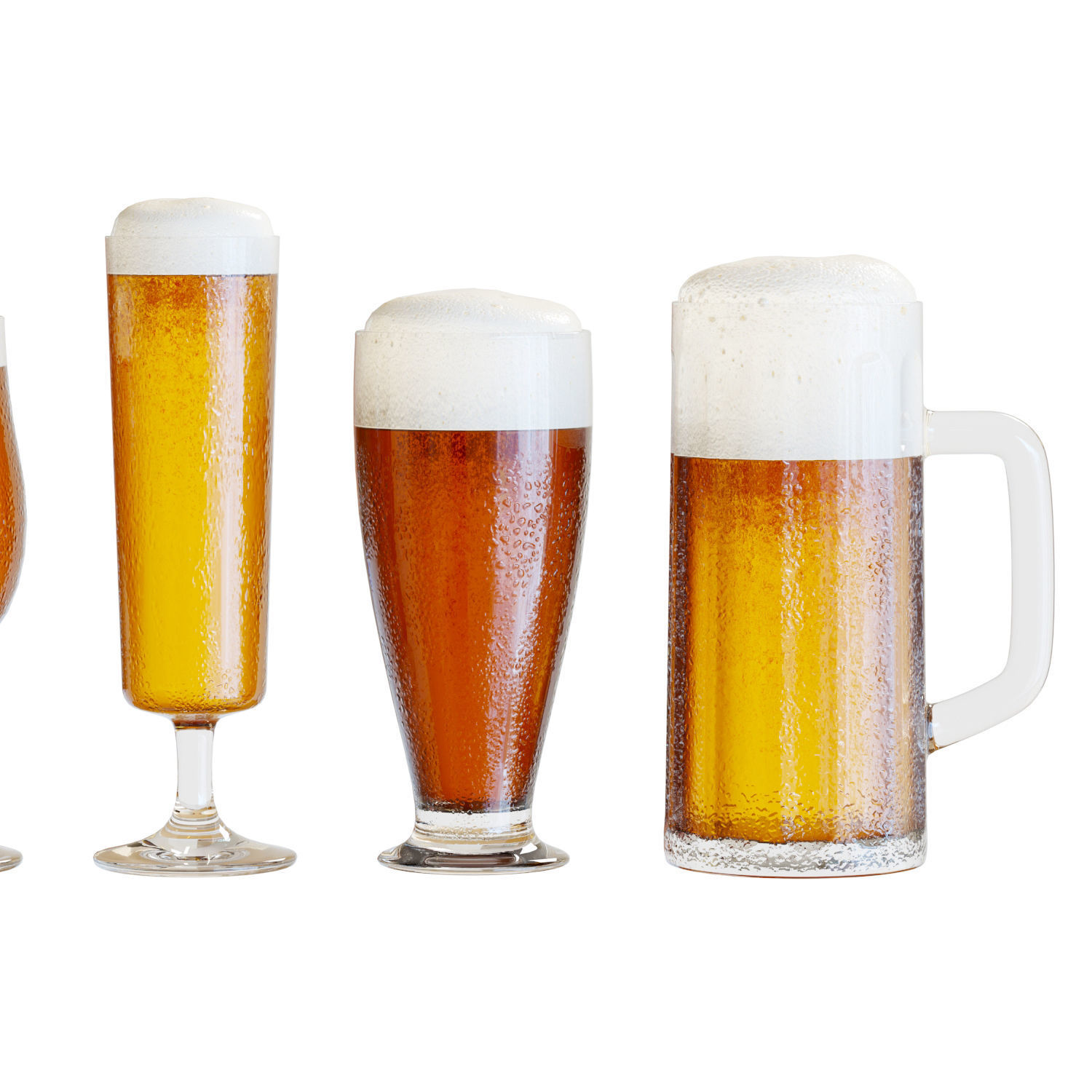 Food Set 07 - Beer Collection 01 3D model_4