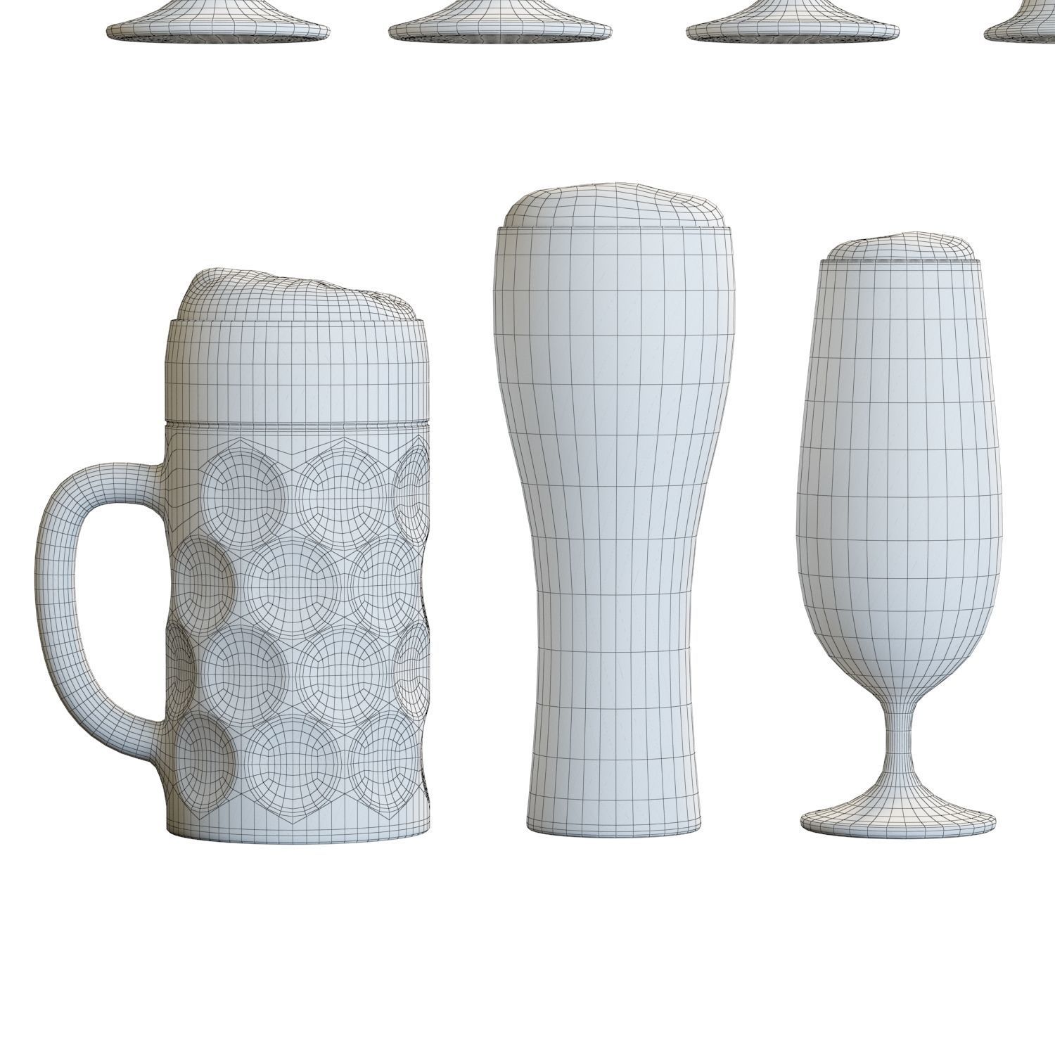 Food Set 07 - Beer Collection 01 3D model_10