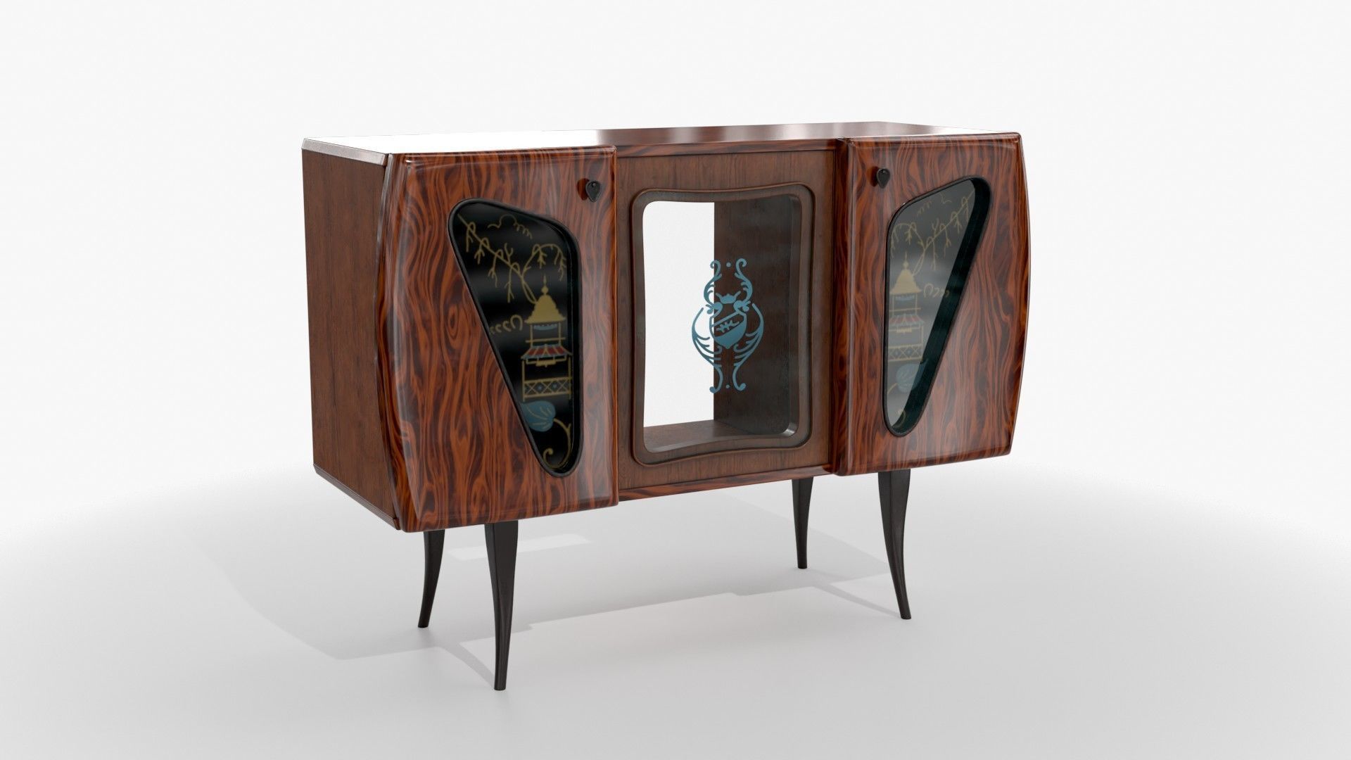 Nightstand Villa Walfahrt Flickr 3D model_1