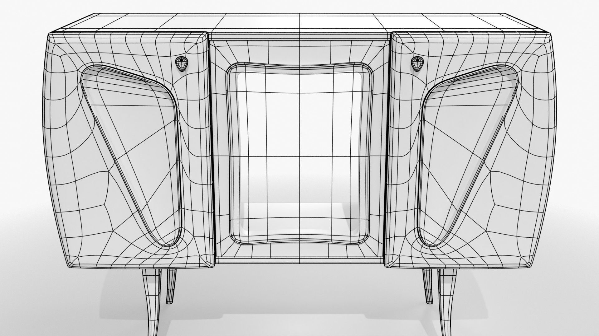 Nightstand Villa Walfahrt Flickr 3D model_5