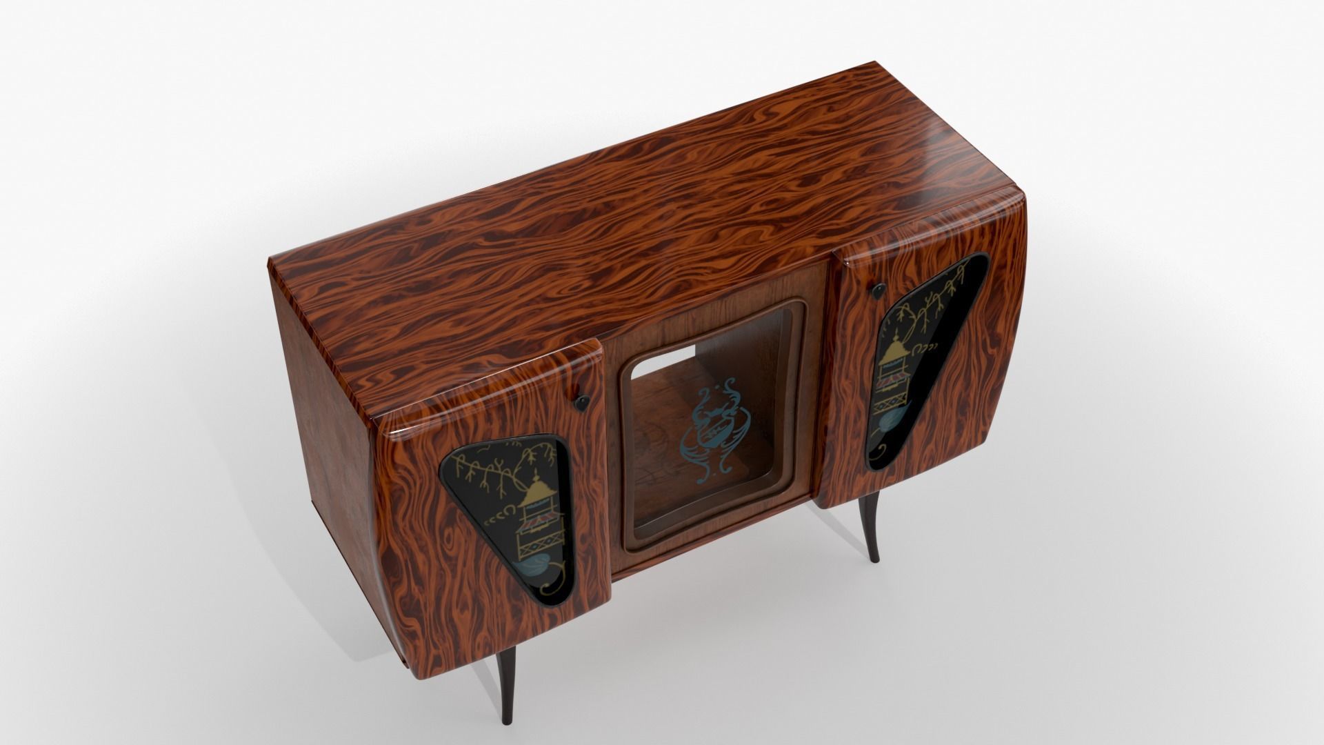 Nightstand Villa Walfahrt Flickr 3D model_2