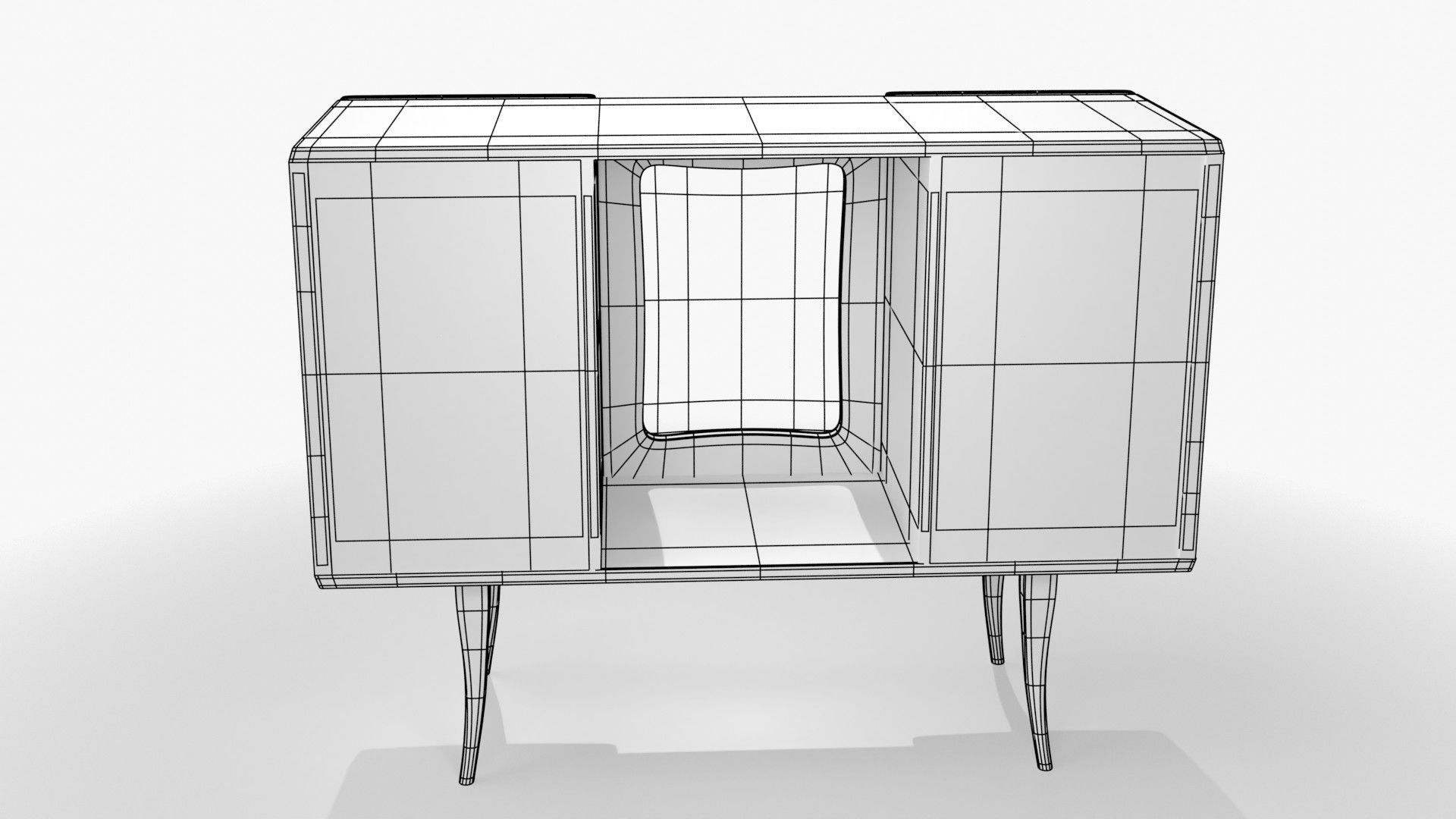 Nightstand Villa Walfahrt Flickr 3D model_6