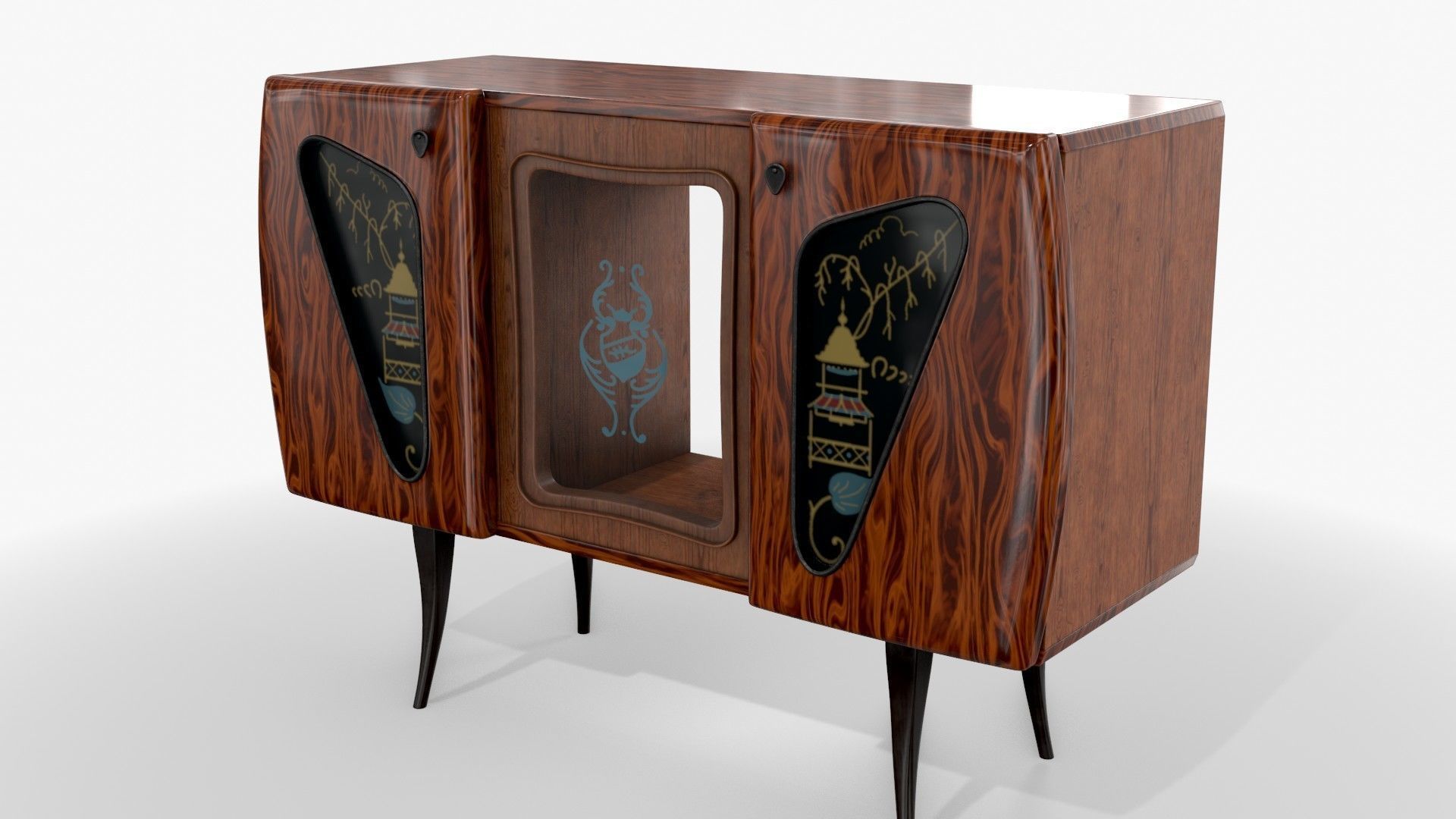 Nightstand Villa Walfahrt Flickr 3D model_13