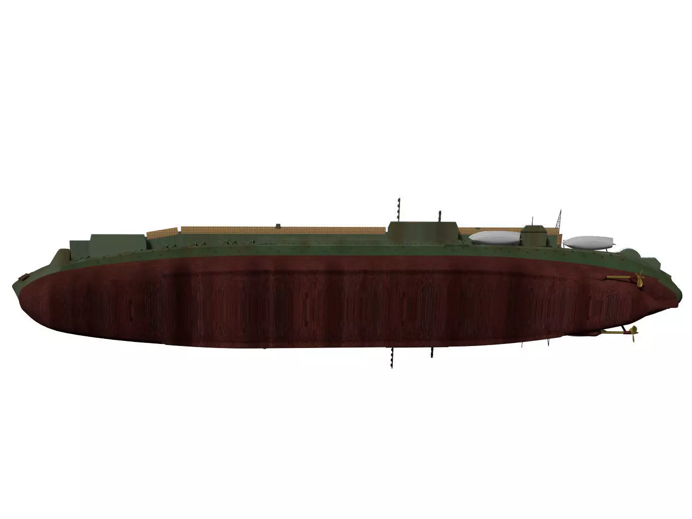 Akitsu maru 3D model_15